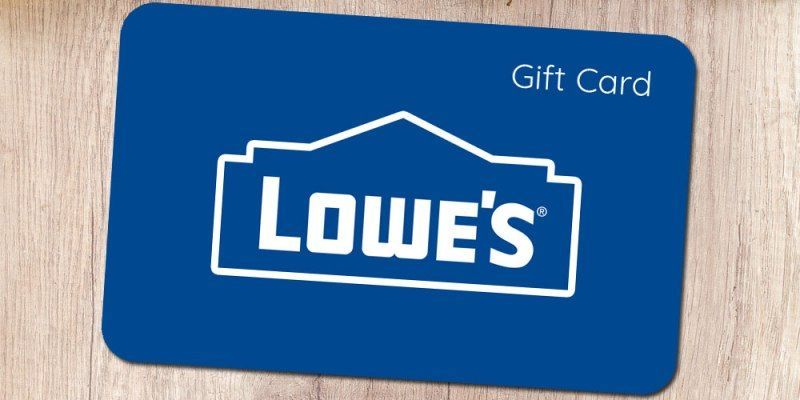 Lowes Gift Card 